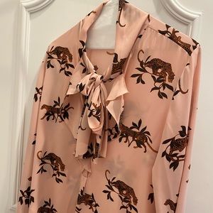 Pink Ann Taylor blouse